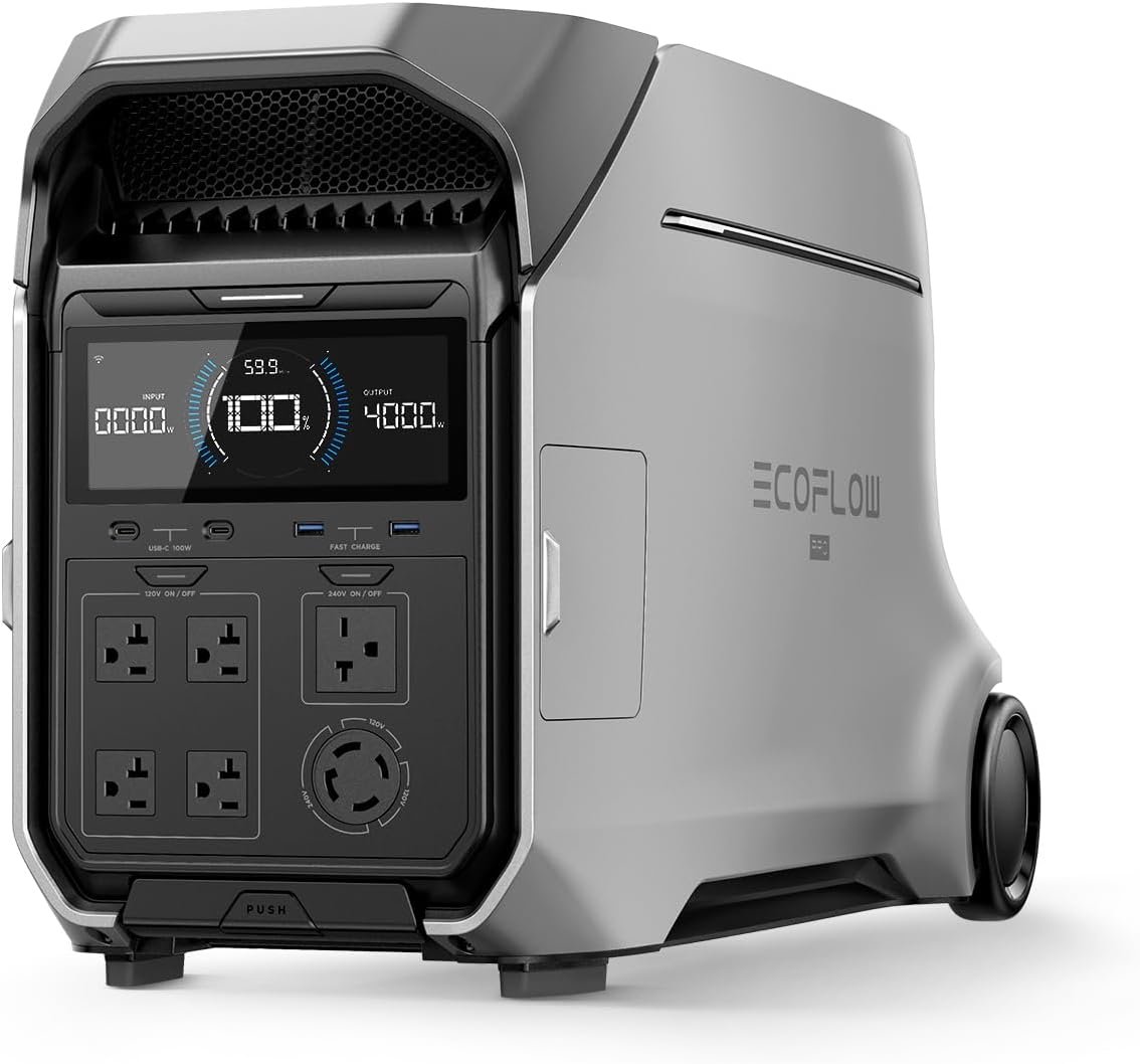 ECOFLOW DELTA Pro 3 Portable Power Station