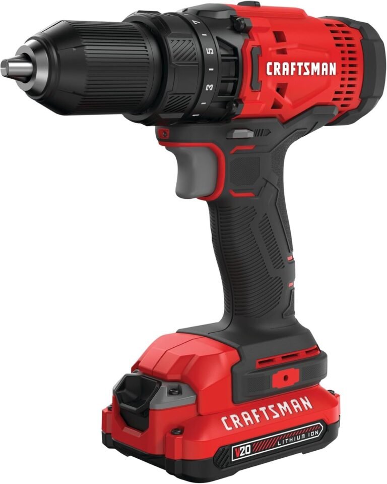 CRAFTSMAN V20 Cordless Drill/Driver Kit 7 71LPiPVPUwL. AC SL1500 Indebudget