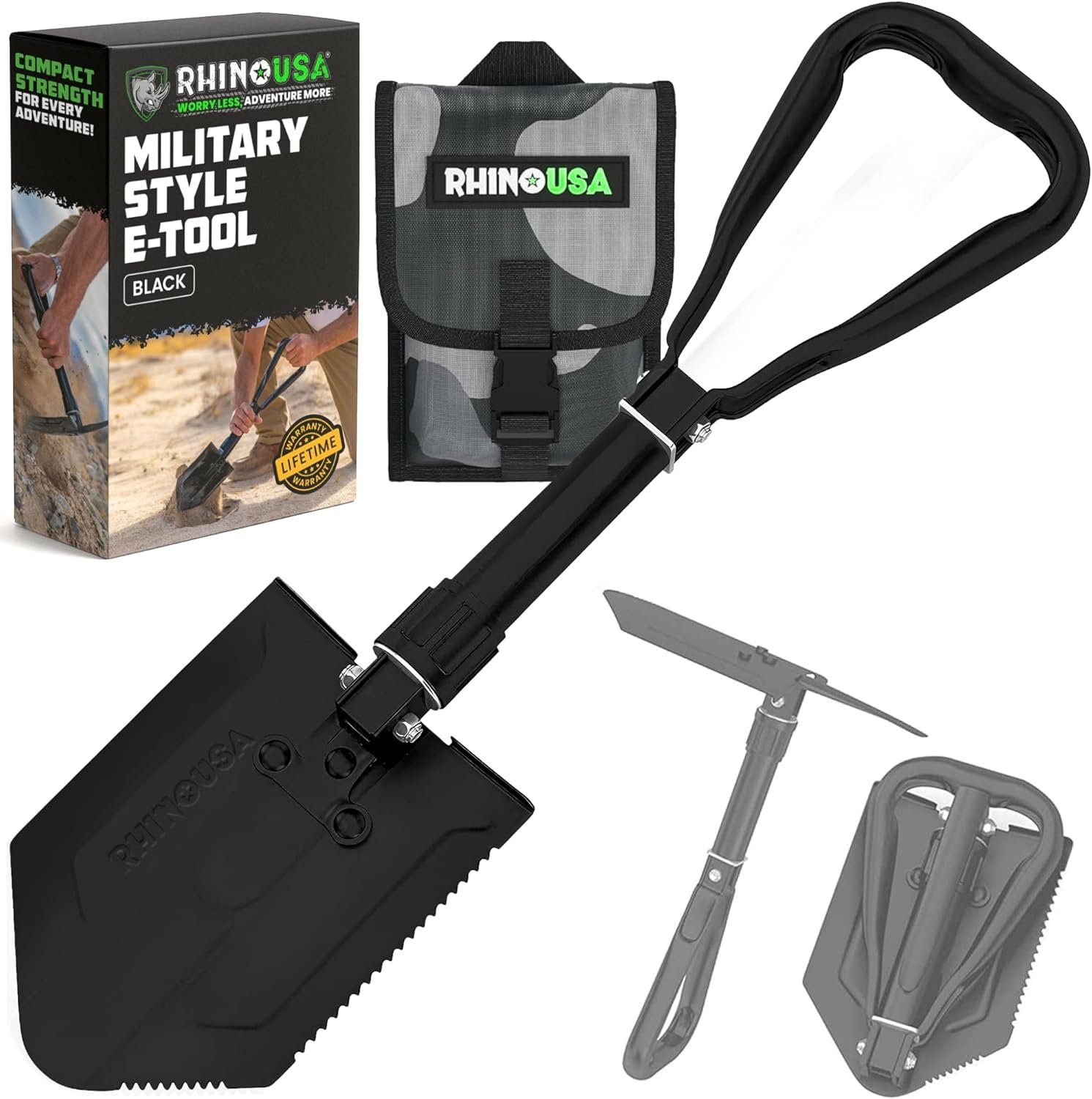 Folding Survival Shovel