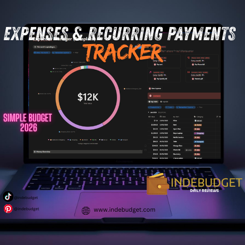 Notion Expenses and Recurring Payments Tracker
