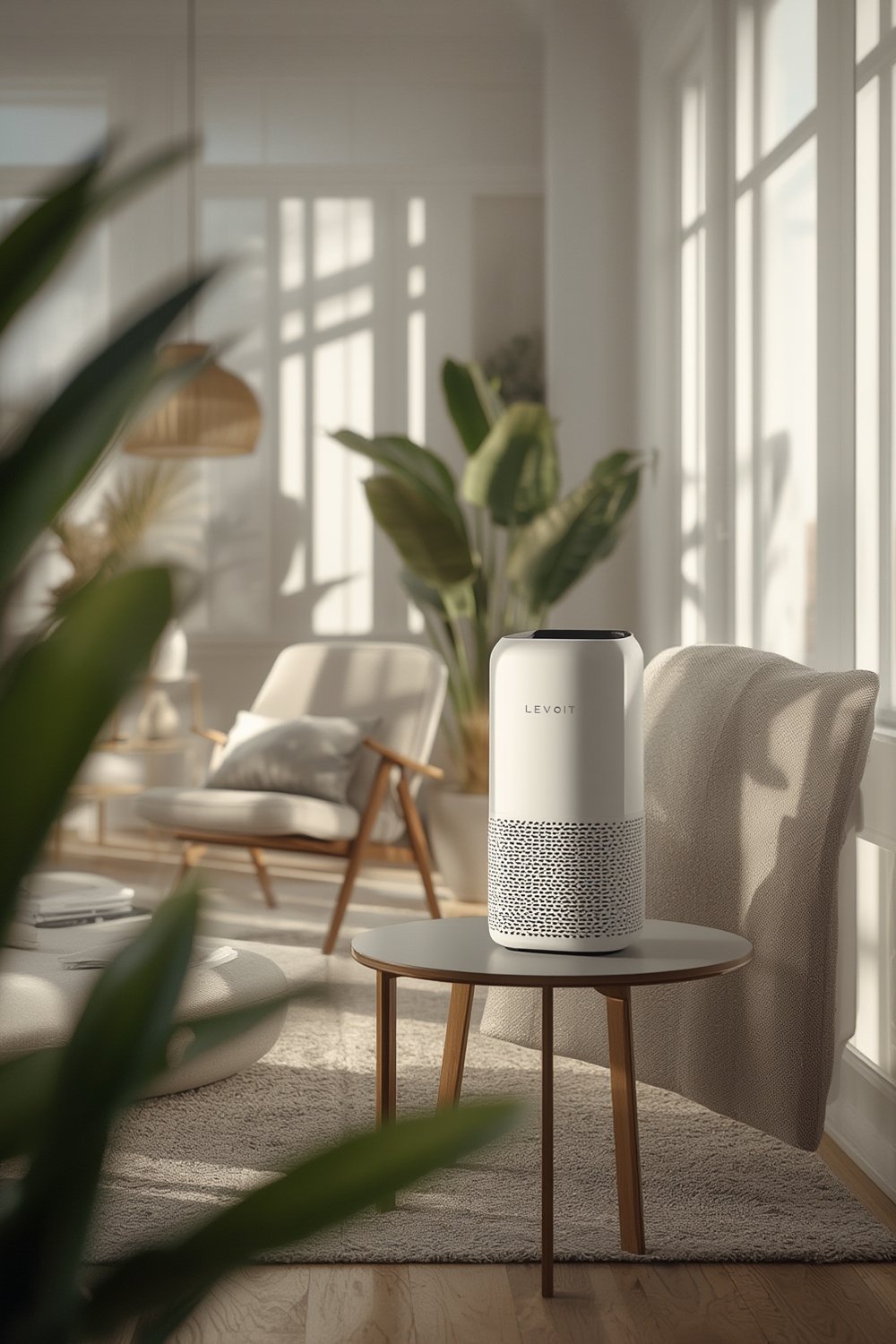 air filter showing 3-stage filtration feature