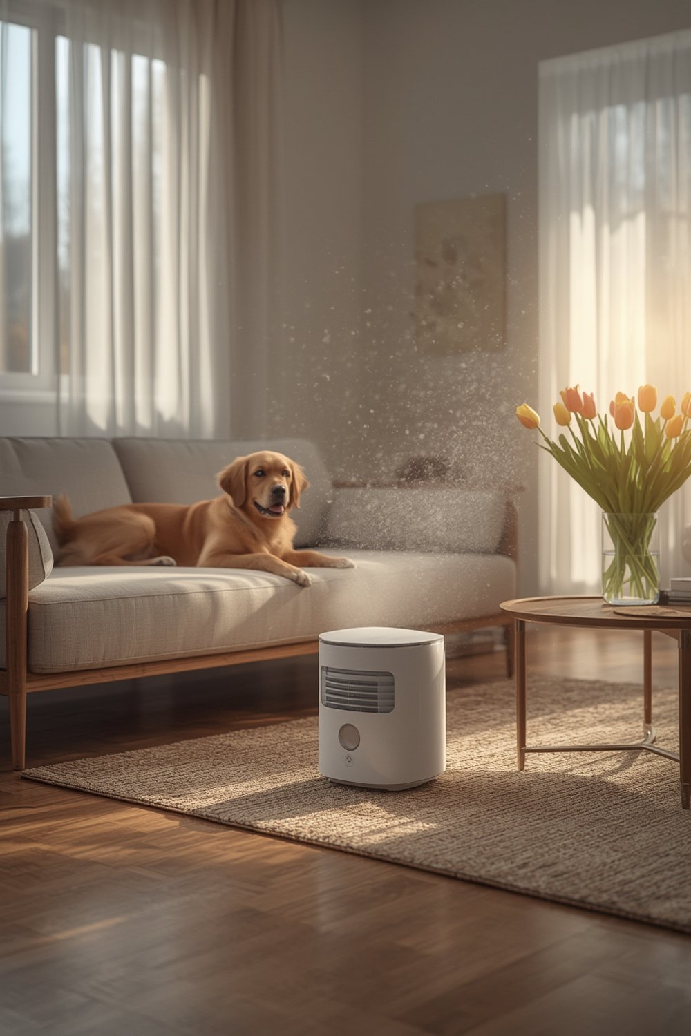 air purifier for allergies - Illustration 1