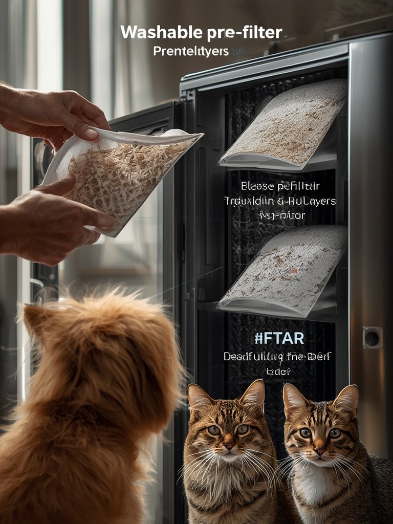 air purifier for pet hair - Illustration 2