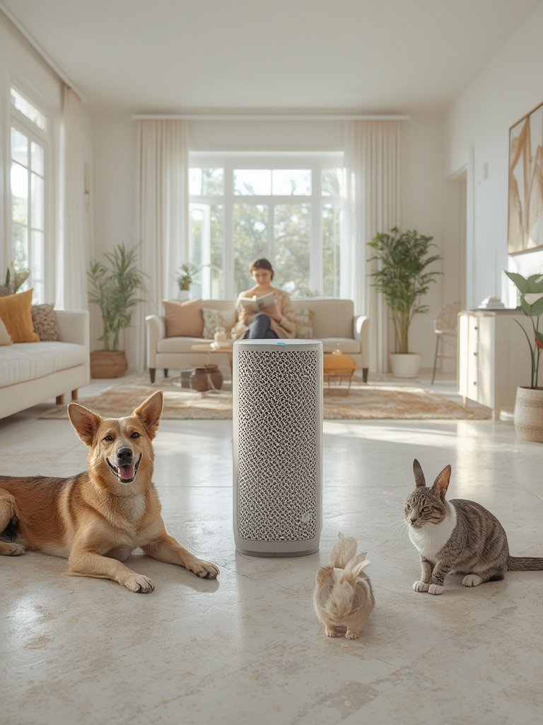 air purifier for pet hair - Illustration 3
