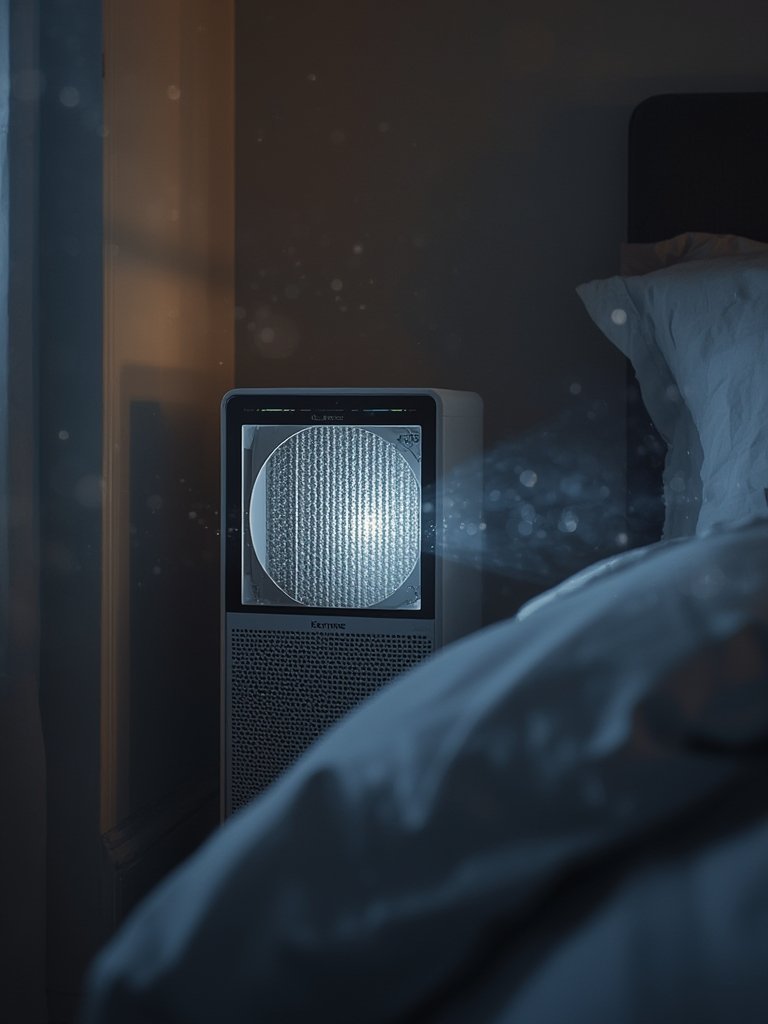 large room air purifier in kitchen - Kenmore PM2010 shown