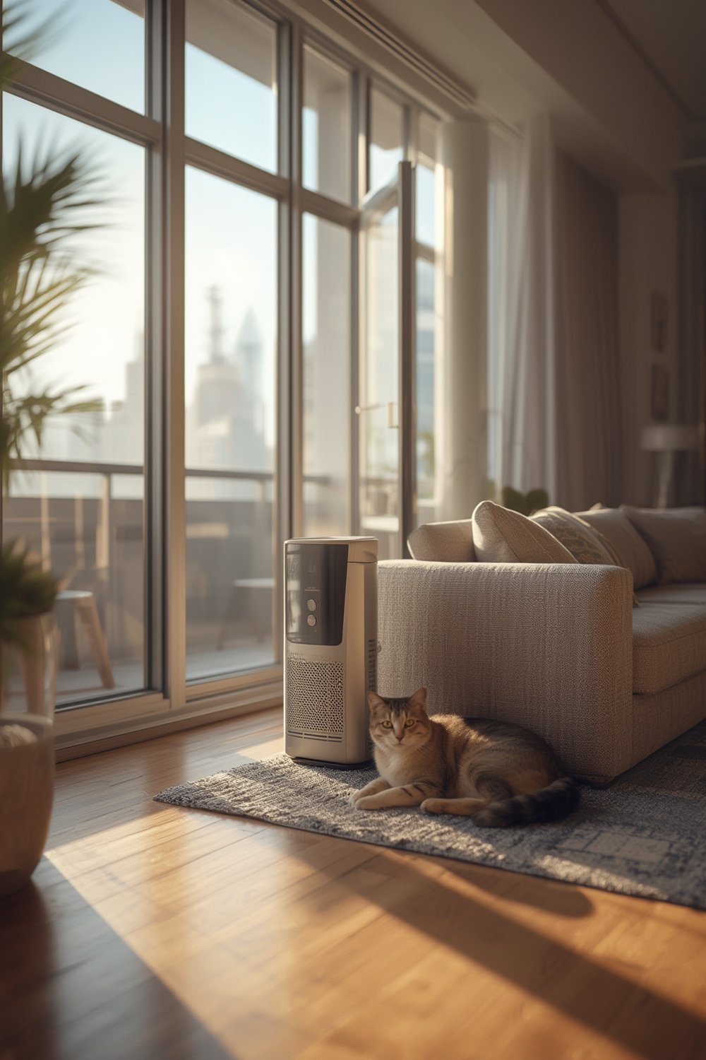 pet air purifier - Illustration 1