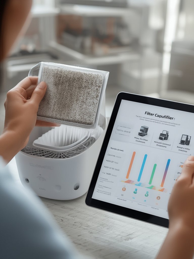 portable air purifier - Illustration 2