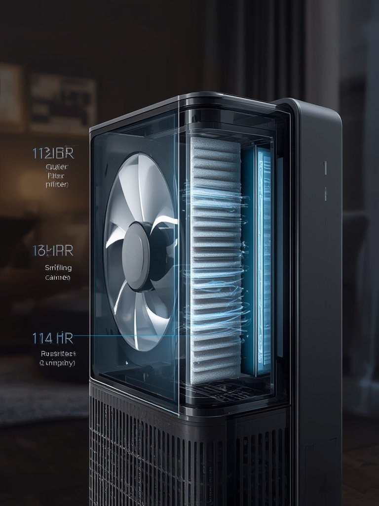 quiet air purifier - Illustration 2