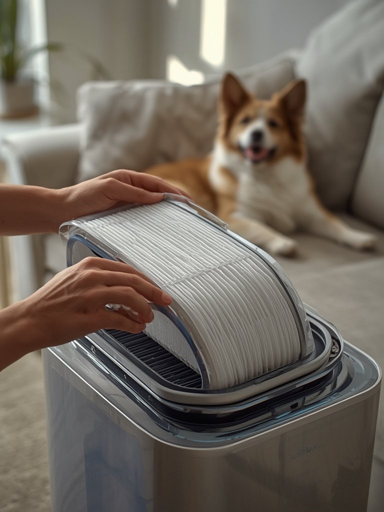 HEPA Filter: 7 Ultimate Steps For Best Coway Airmega Replacement In 2026 2 Coway Airmega air purifier with HEPA filter in modern living room