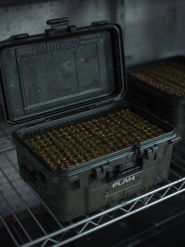 ammunition storage plastic ammo container stackable