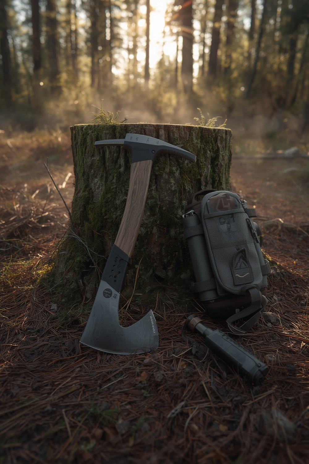 Camping Hatchet: 5 Ultimate Secrets For Amazing Survival In 2026 1 camping hatchet cutting through thick branch