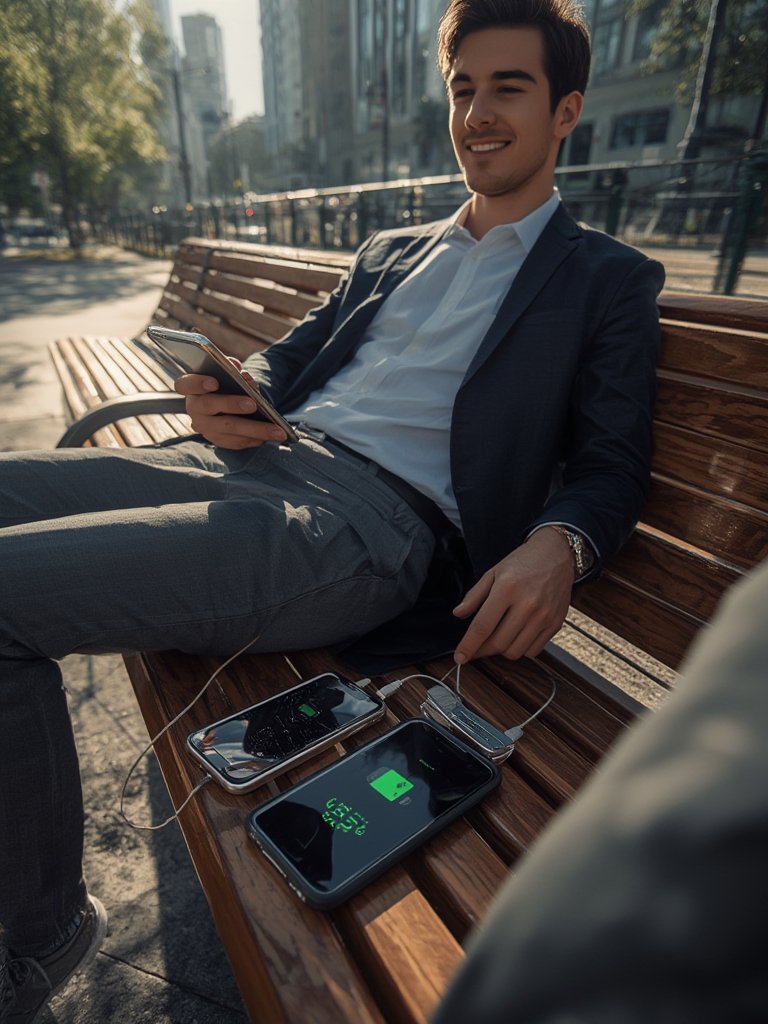 fast charging multiple devices with portable charger in 2025