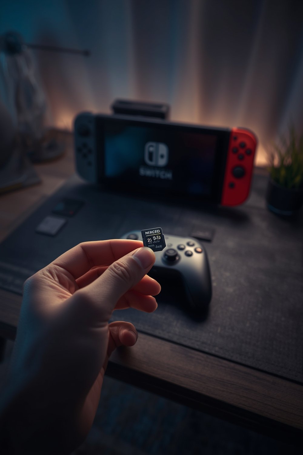 microSD Express Card for Nintendo Switch 2 - close-up photo
