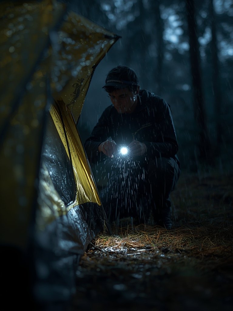 Outdoor headlamp Energizer model for night running