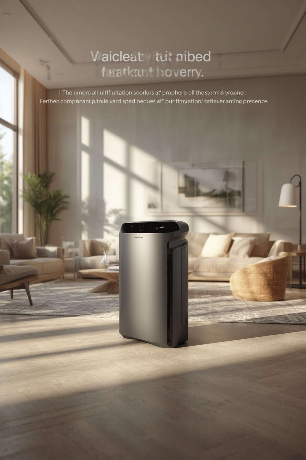 smart purifier Airmega 400 in large room