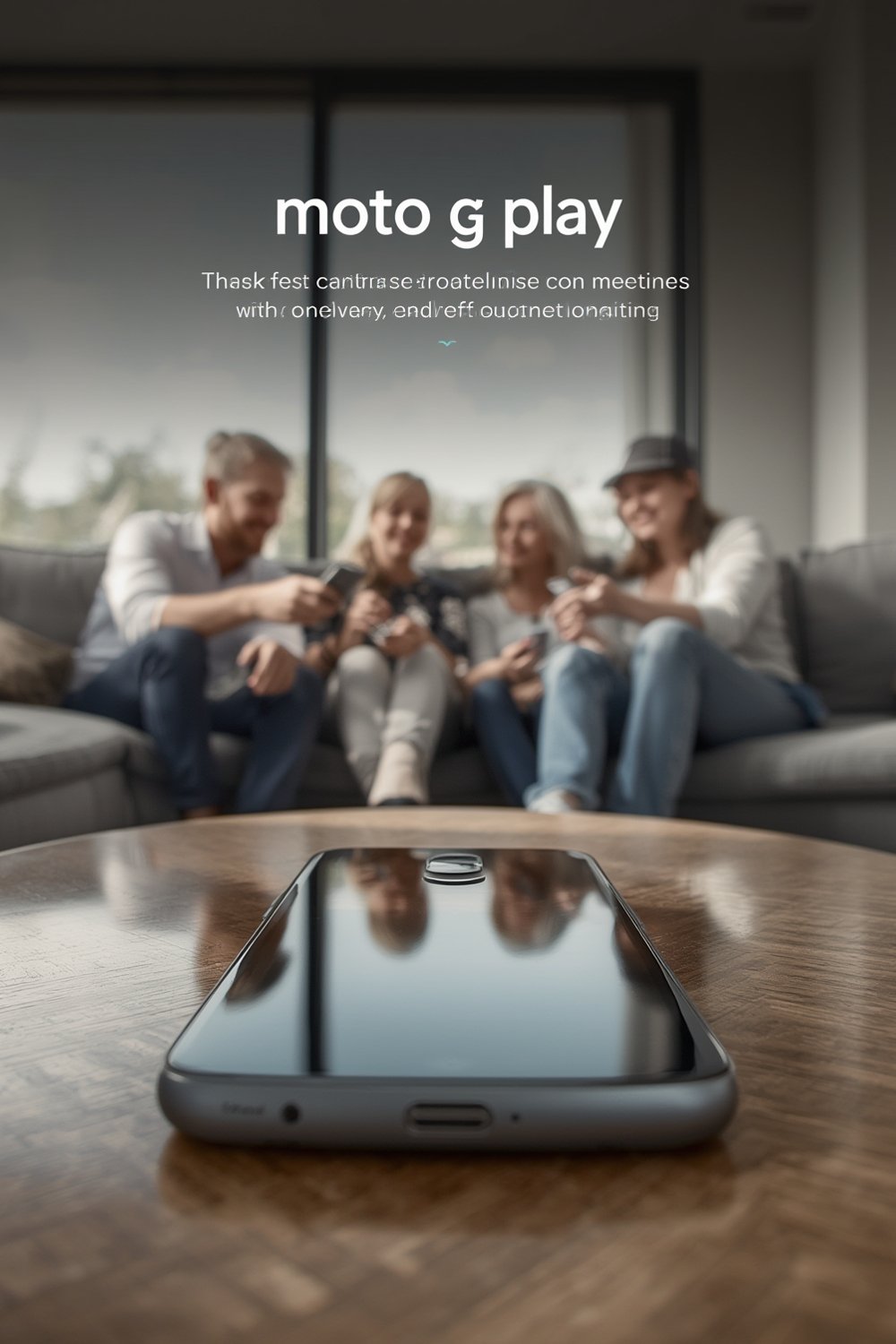 Tracfone Moto showing 90Hz display and main features