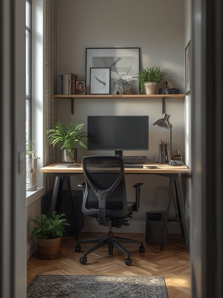 Office Desk: 7 Ultimate Steps For Amazing Organization In 2026 2 computer desk with accessories and modern setup in small space